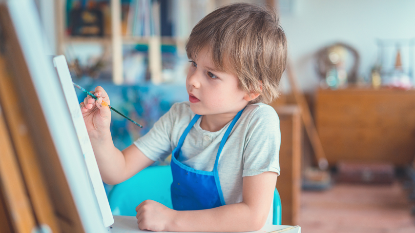 El arte - en la niñez - Lugarve